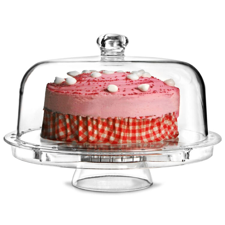 5in1 MultiFunctional Cake Stand With Lid Dome