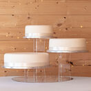 The Mushroom Clear Acrylic 3 Tier Cake Display Stand additional 3