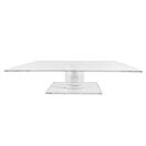 Clear Acrylic Square Pedestal Cake Stand additional 3