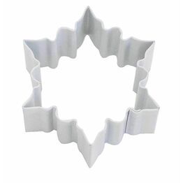 Cookie Cutter Snowflake White Small 5cm