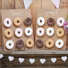 Donut Wall Treat Yourself Rustic Country Double(18)