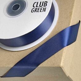 Club Green Satin Ribbon Navy Blue