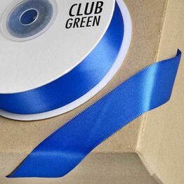 Club Green Satin Ribbon Royal Blue