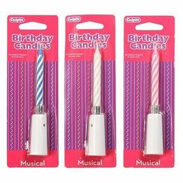 Culpitt Musical Birthday Cake Candles 9579