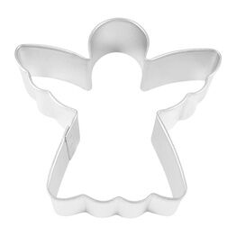Christmas Cookie Cutter Angel Tin Plated 3inch K1131