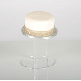 Angled Round Cake Display Stand - Various Heights