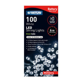String Lights Battery Operated 100LED