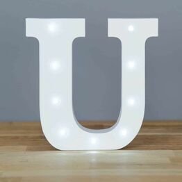Up In Lights Alphabet Letters