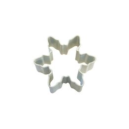 Cookie Cutter Poly Coated Snowflake White