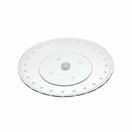 Sweetly Does It Revolving Glass Cake Stand