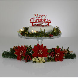 'Merry Christmas' Cake Toppers