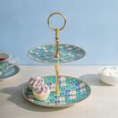 Maxwell & Williams Teas & C's Kasbah Mint Two Tiered Cake Stand additional 2