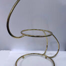 Cake Stand - S Shape Gold Finish 3 Tier Ex Hire additional 2