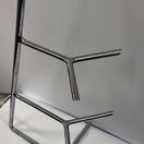Cake Stand - Angled Shape Silver Finish 4 Tier Ex Hire additional 4