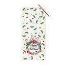 Christmas Wreath Cello Treat Bags with Twist Ties M582 additional 3