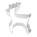 Christmas Cookie Cutter Reindeer Tin Plated 4inch K1120 additional 1