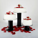 Emily Design Black Acrylic Round Cake Stand additional 8