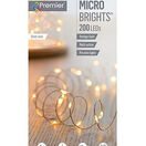Premier Micro Brights Lights 200 Led Battery Operated LB151211 additional 2