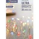 Premier Ultra Brights Lights 20 Large Led Battery Operated LB191279 additional 1