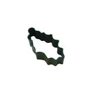 Cookie Cutter Green Holly Poly-Resin Coated 4.4cm K1537/G additional 1