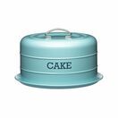 Living Nostalgia Vintage Blue Domed Cake Tin additional 1