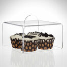 Clear Acrylic Square Cake Covers additional 2