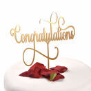 Acrylic Cake Topper Congratulations additional 2