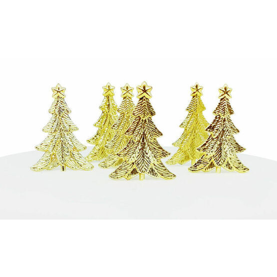 Christmas Gold Festive Tree Picks F373