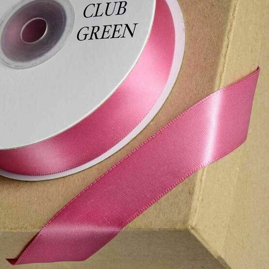 Club Green Satin Ribbon Dusky Pink