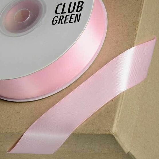 Club Green Satin Ribbon Pink