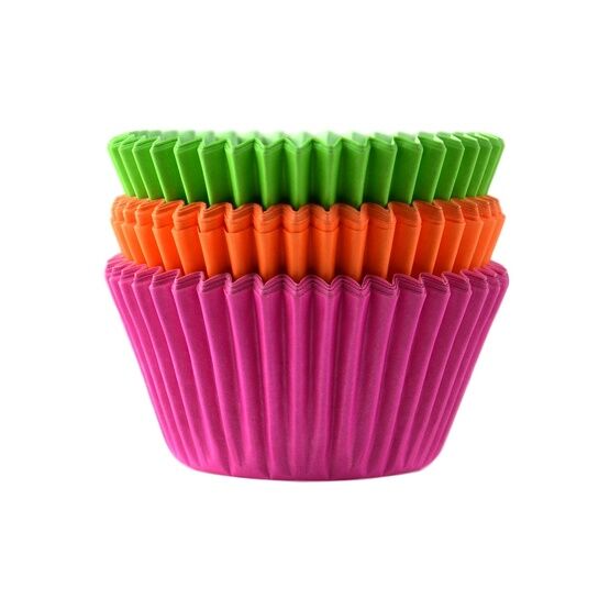 Neon Muffin Cases Pack of 45