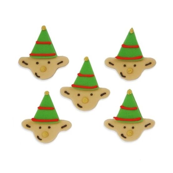 Edible Sugar Pipings Happy Little Elf (5) SFX293