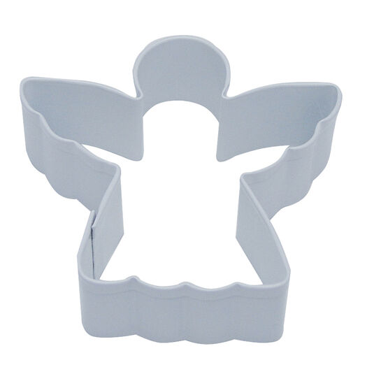Cookie Cutter White Angel Poly-Resin Coated 7.6cm