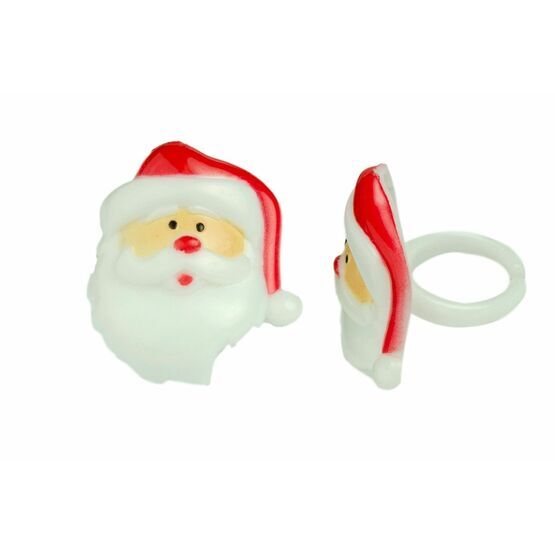 Santa Face Ring Christmas Pick 63B-253