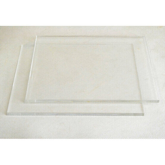 2 x Clear Acrylic Ganaching Plates/Ganache Boards